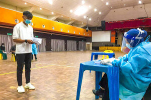 Pendaftaran pelajar baharu sesi Mac 2021 dilaksanakan mengikut prosedur operasi standard (SOP) yang ditetapkan bagi mengekang penularan wabak COVID-19.