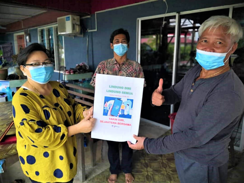 Program Info Of Wheel (IOW) dan Kempen menggalakan masyarakat mendaftar melalui Aplikasi MySejahtera Fasa ke-Dua anjuran Jabatan Penerangan Daerah Beluran turut tertumpu khusus kepada golongan sasar.