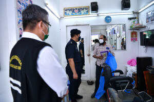 Ops Pematuhan SOP turut disertai Pejabat Penerangan Daerah Bandar Tun Razak/Cheras/ dan Ibu Pejabat Polis Daerah Cheras.