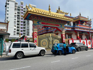 Kuil Samye Drodul-Ling Monastery tahun ini di sini juga dikenakan Perintah Kawalan Pergerakan (PKP) 3.0 diperketatkan susulan pandemik COVID-19.