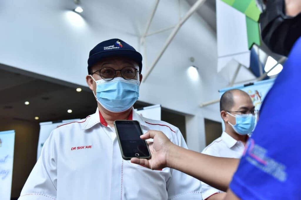 Datuk Dr Sha'ari ketika ditemui di PKRC MAEPS 2.0 hari ini.