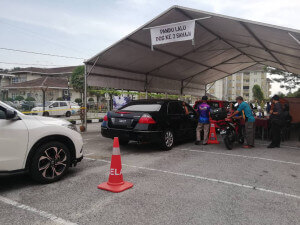 PPV Pandu Lalu Bukit Payong menerima 243 orang penerima dos kedua vaksin.
