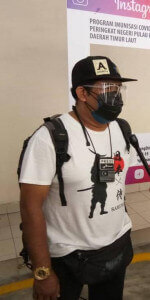 Jurukamera TV3 Asrolizham Zakaria, mengucapkan terima kasih kepada semua pihak menerusi platform MalaysiaAktif.