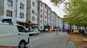 Hebahan IoW penamatan PKPD oleh Pejabat Penerangan Daerah Alor Gajah.