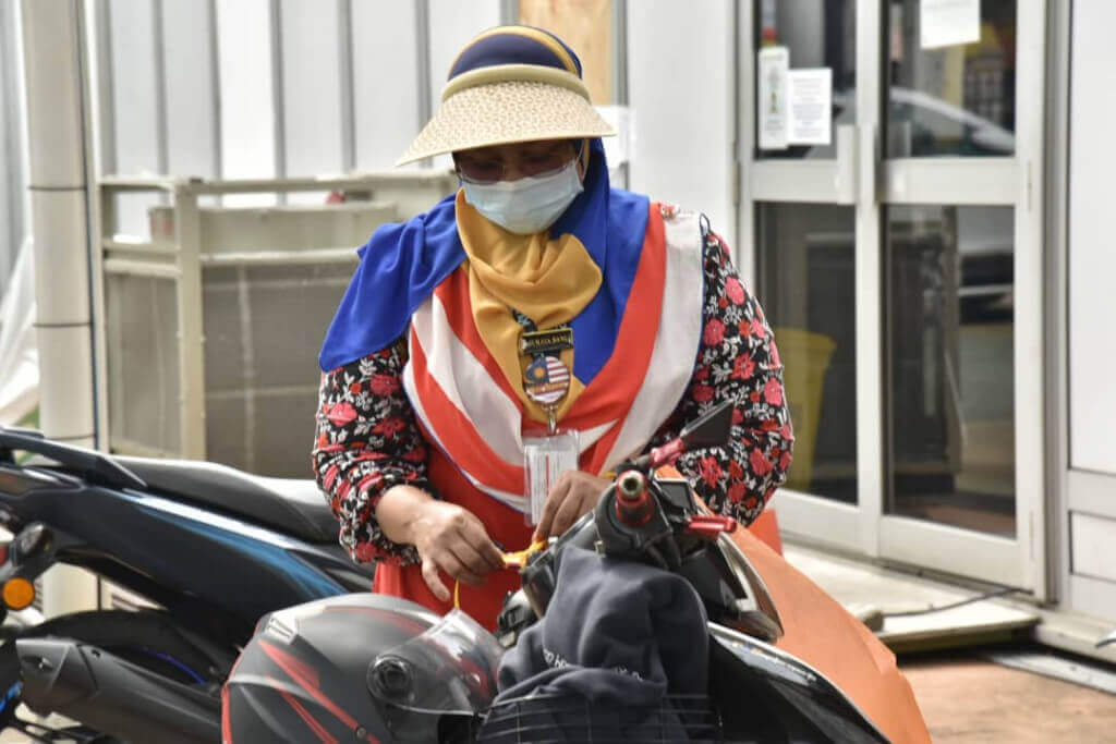 Motosikal juga turut menerima kejutan istimewa dari MHPSS PKRC Bersepadu MAEPS 2.0.