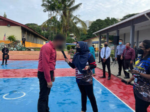 Para klien menyertai Program Kuiz Kemerdekaan yang dianjurkan JaPen WPKLP.