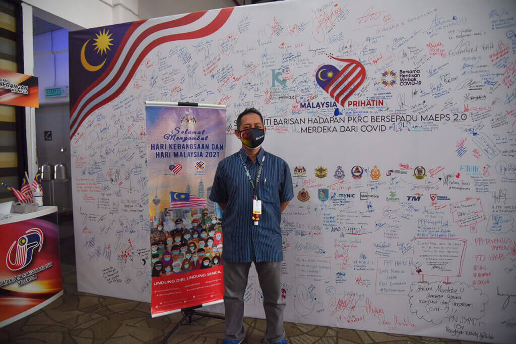 Pengarah PKRC Bersepadu MAEPS 2.0, Dr. Shahabuddin Ibrahim ketika ditemui di Dewan D2, PKRC Bersepadu MAEPS 2.0.