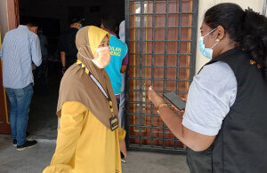 Pegawai Kesihatan Daerah Kinta Dr. Asmah Zainal Abidin ketika ditemu ramah.