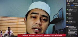 Panel Ustaz Mohd Hafez Sabri kita berhujah secara hibrid bersama Ahli Dewan Belia Negeri Perak.