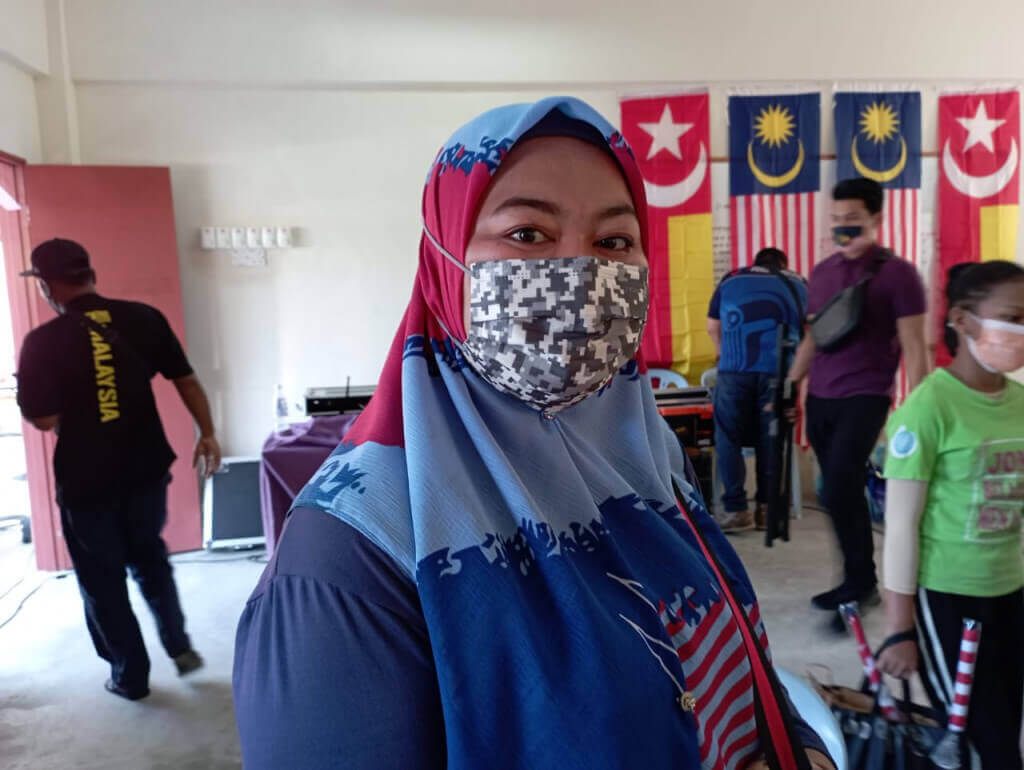 Juliana memaklumkan anaknya bersemangat untuk menjayakan program Hari Malaysia.