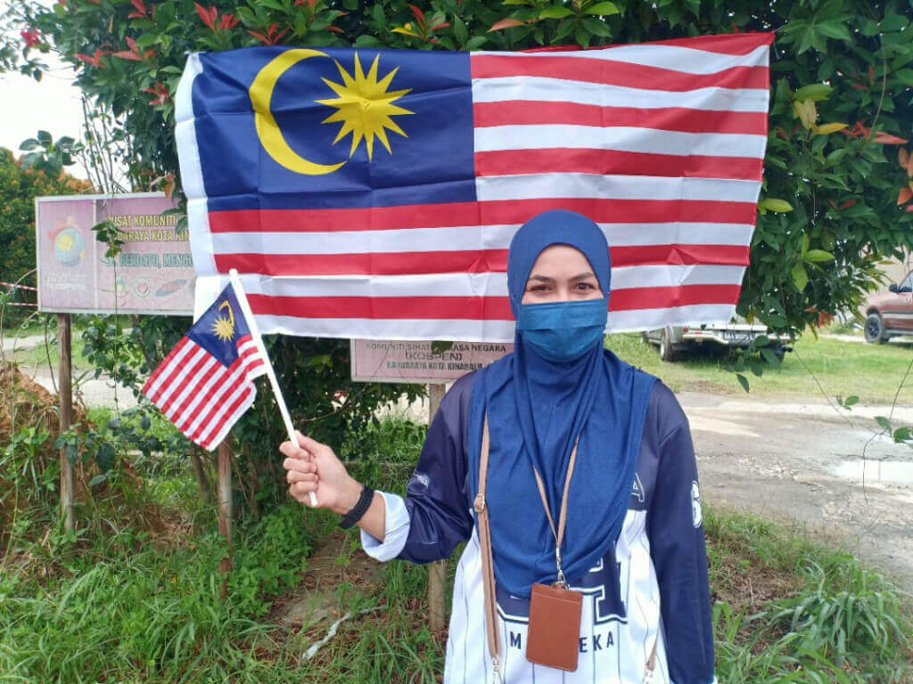 Pegawai Penerangan Daerah Kota Kinabalu, Puan Hasmawati Karodda.