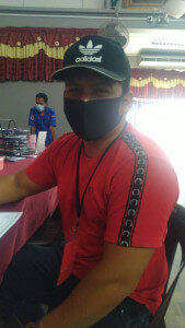 Mohd Faizul Abdul Aziz, 31, pekerja ladang salah seorang yang hadir selepas mendapat makluman mengenai walk in di PPV MDHT.