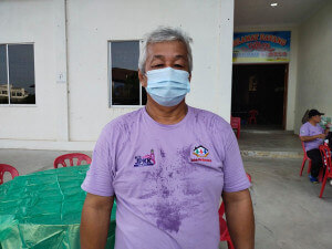 Lip Won Chang, 57 berbesar hati menerima menjemput untuk menjayakan aktiviti mendaki Bukit Mak Dayang.