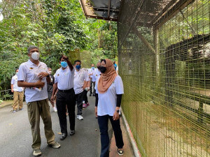 Lawatan di sekitar Zoo Taiping bersama YB Dato' Nolee Ashilin Mohammed Radzi.