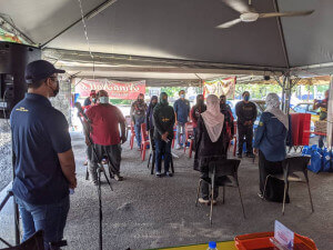 Para hadirin yang hadir di Program Sepakat@Komuniti Parlimen Segambut.