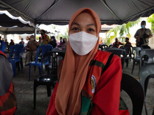 Noor Athirah Syazwani Zakaria, luah rasa teruja dapat melibatkan diri dengan program kemasyarakatan ini.