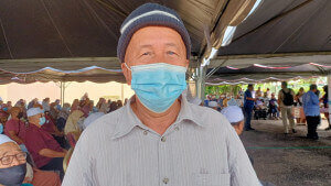 Abdul Rahman Che Weil, 64, Kertih (ZON 5) Kampung Baru.