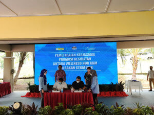 Sesi Menandatangani Memorandum Perjanjian dan MOU Antara KKM dan Rakan Strategik.