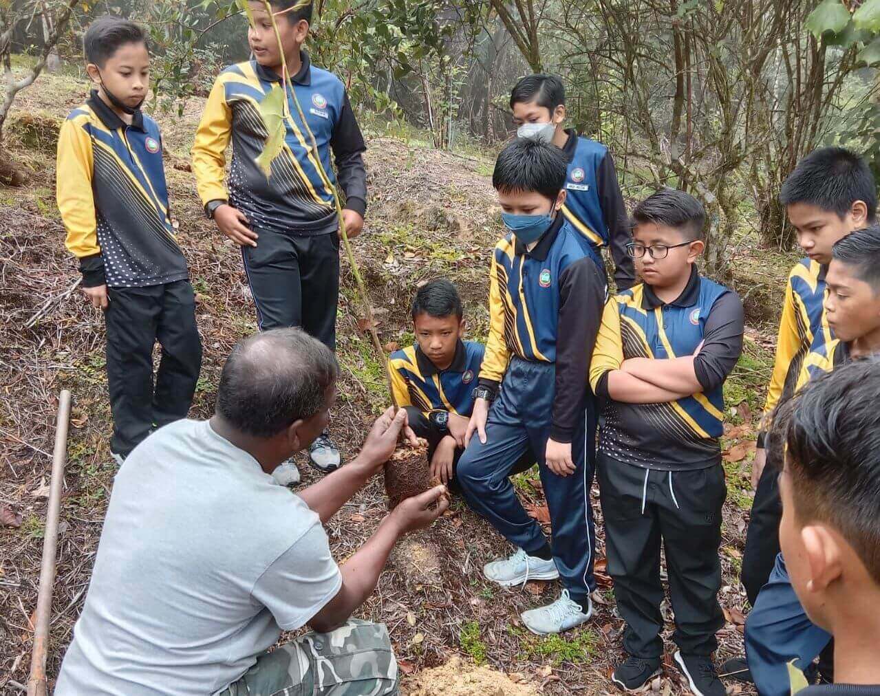 Murid SKTR Tanam Pokok, Pelihara Kehijauan Bumi Cameron Highlands ...