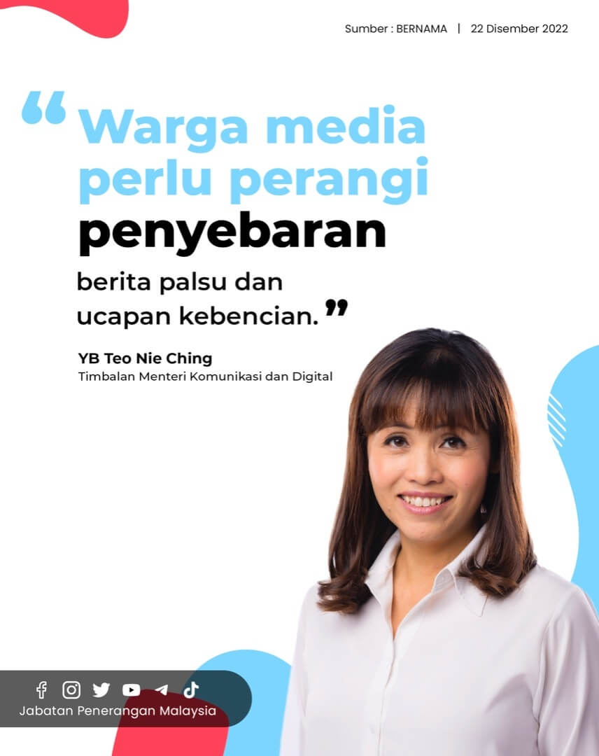 Warga Media Perlu Perangi Penyebaran Berita Palsu Dan Ucapan Kebencian ...