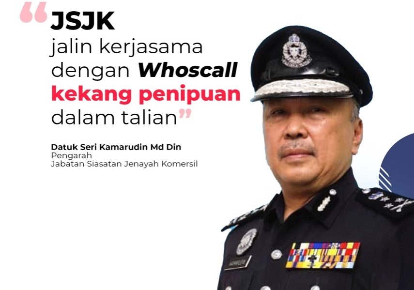 JSJK Jalin Kerjasama Dengan Whoscall Kekang Penipuan Dalam Talian ...