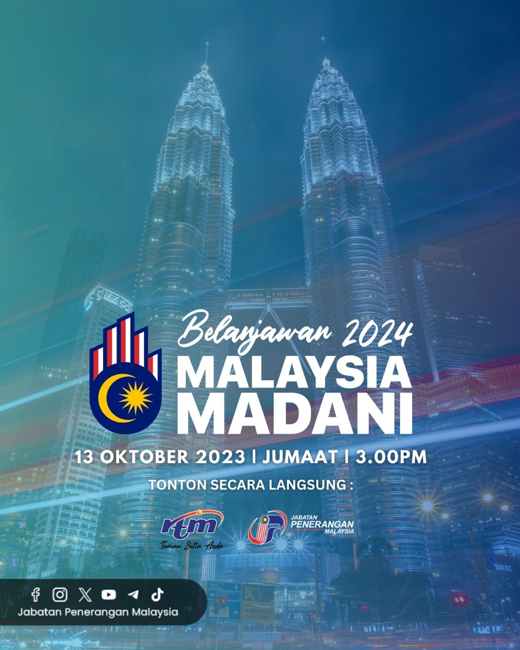 Pembentangan Belanjawan 2024 Malaysia MADANI Oleh Perdana Menteri ...