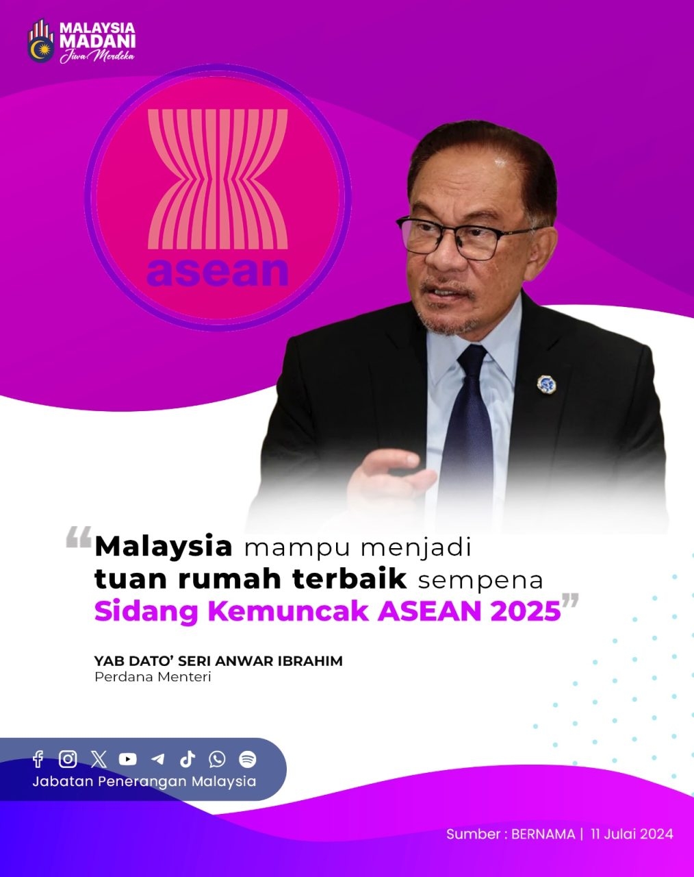 Malaysia Mampu Menjadi Tuan Rumah Terbaik Sempena Sidang Kemuncak ASEAN ...