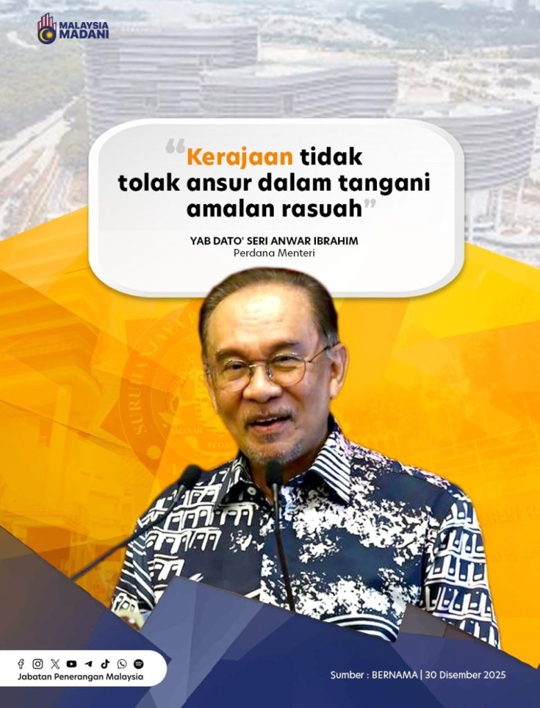 Kerajaan Tidak Tolak Ansur Dalam Tangani Amalan Rasuah - Malaysiaaktif